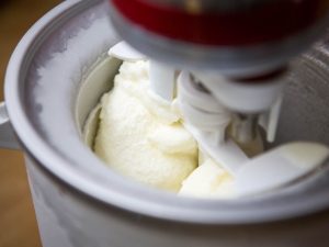 gelado de iogurte feito nos workshops da weat