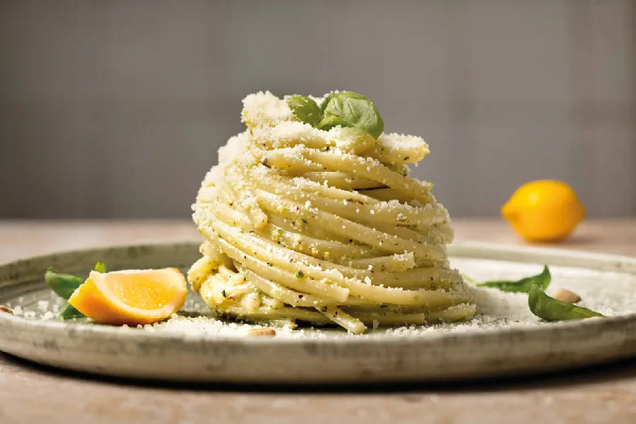 pasta italiana de limão