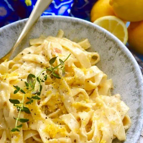 tagliaroni al limone