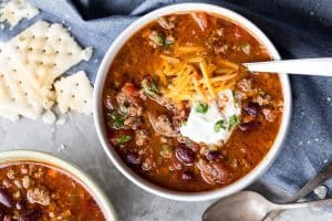 receita de chili tatemado com carne