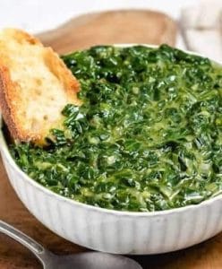 esparregado à portuguesa com bechamel